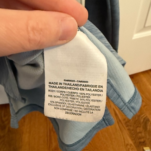 Nike Shirt Women's Medium Blue Pacer Dri Fit Running Performance Reflective Run - Picture 5 of 8